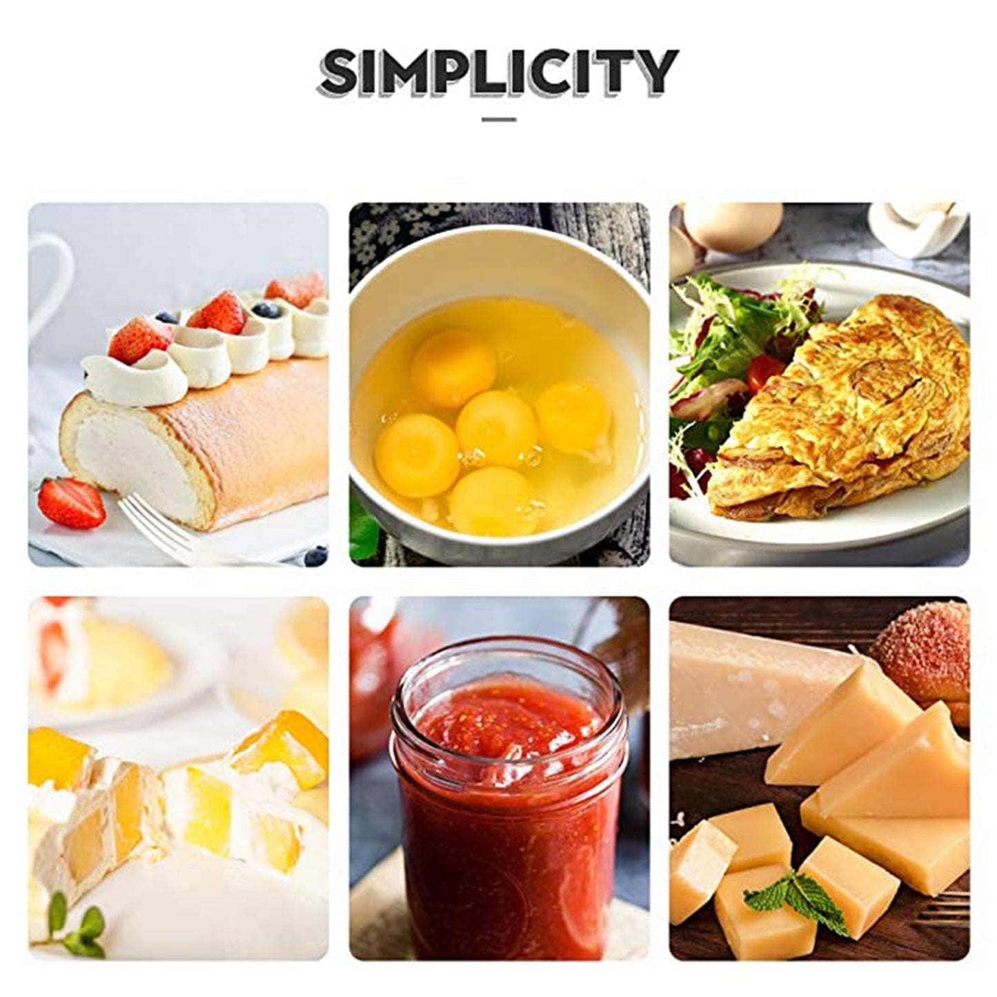 Manual Whisk Mixer Silicone Whisk, Cream Whisk, Flour Mixer, Rotary Egg Mixer, Kitchen Baking Tool. - infinityexculsivestore.com