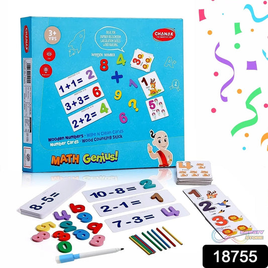 Math Genius for Kids - Educational Math Card (1 Set) - infinityexculsivestore.com