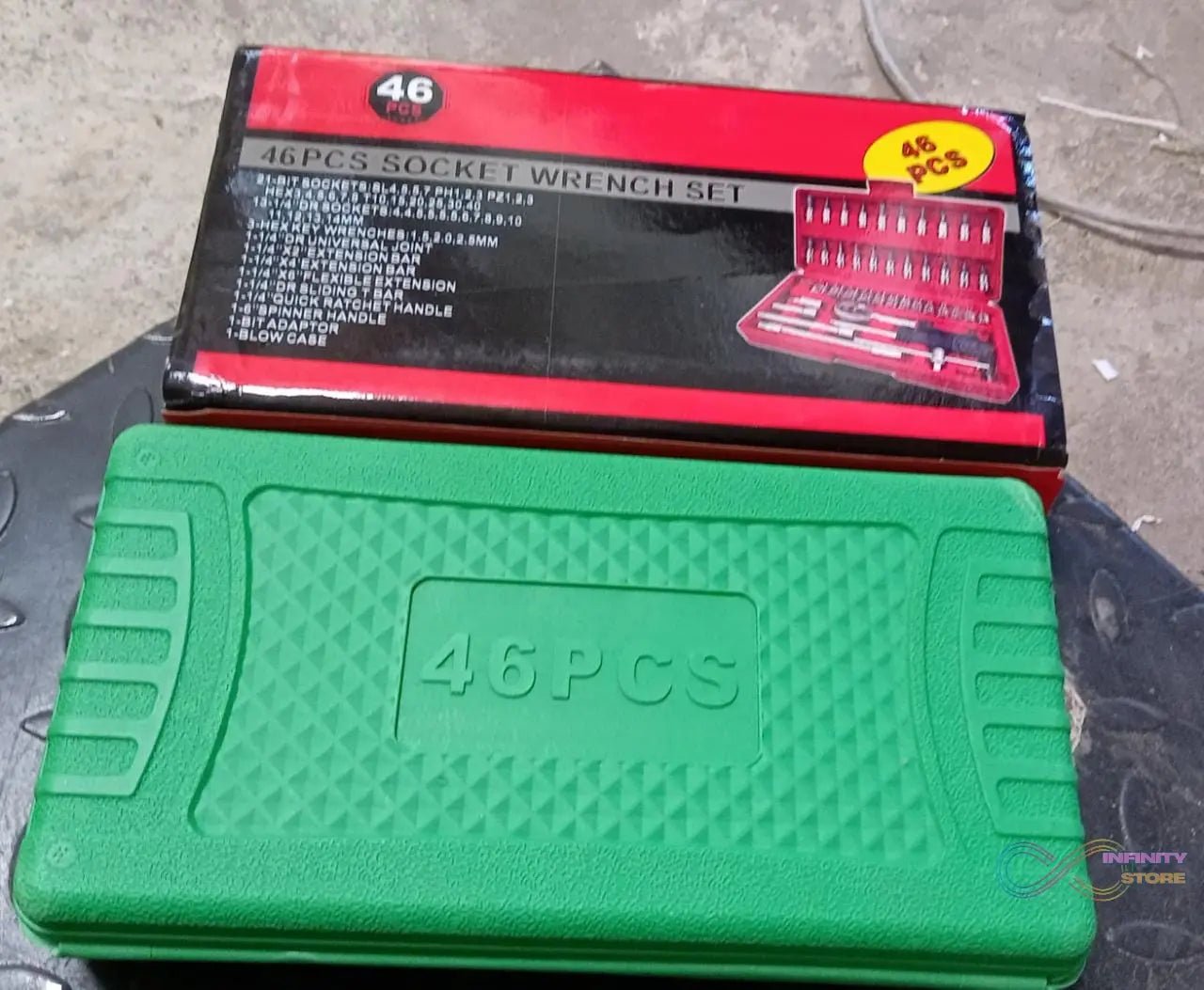 Mechanic 46pc Tool Kit Set High Quality Tool Kit - infinityexculsivestore.com