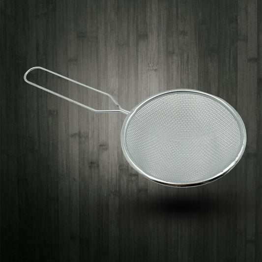 Mesh Strainer With Handle Stainless Steel Oil Strainer Ladle for Hot Pot Soup Home (1 Pc ) - infinityexculsivestore.com