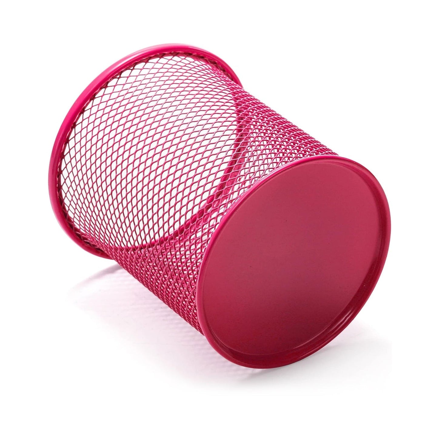 Metal Mesh Pen Holder for Desk (1 Pc): Pen Stand, Pencil Organizer, Stationery Storage - infinityexculsivestore.com