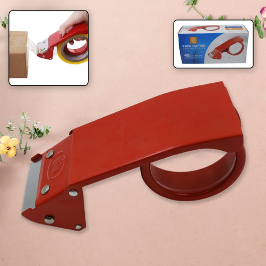 Metal Packing Tape Dispenser Cutter for Home Office use, Tape Dispenser for Stationary, Tape Cutter Packaging Tape - infinityexculsivestore.com