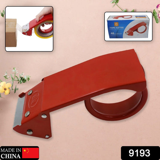 Metal Packing Tape Dispenser Cutter for Home Office use, Tape Dispenser for Stationary, Tape Cutter Packaging Tape - infinityexculsivestore.com