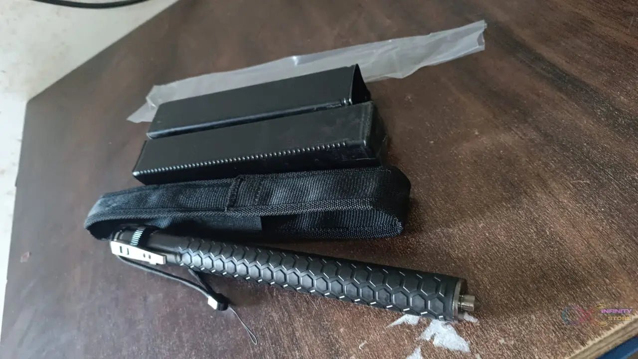 Metal Stick Safety Survival Emergency Outdoor Safety Protection Rod (65 Cm) - infinityexculsivestore.com