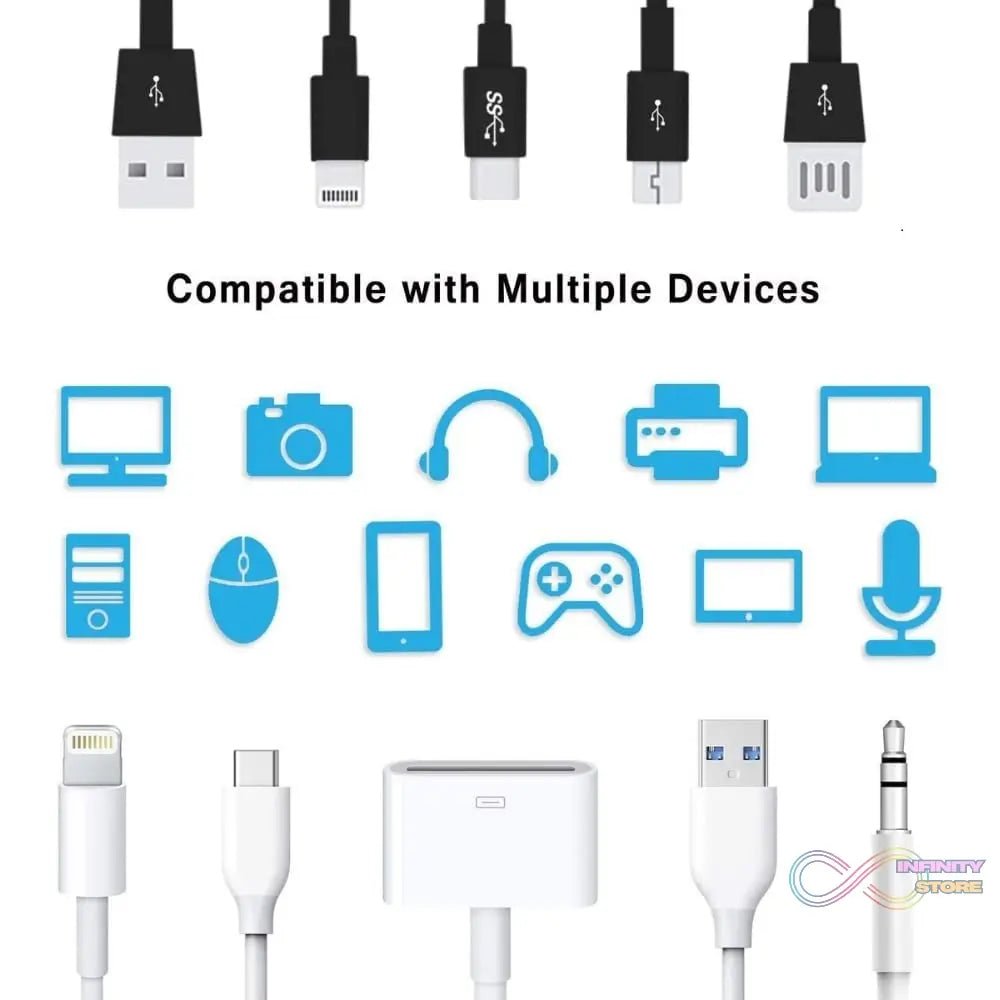 Metallic Finish Cable Spiral Protector / Wire Repair / Pet Cord Protector / Headphone Saver, Cable Wrap / Cover for Mac Charging Cable - infinityexculsivestore.com