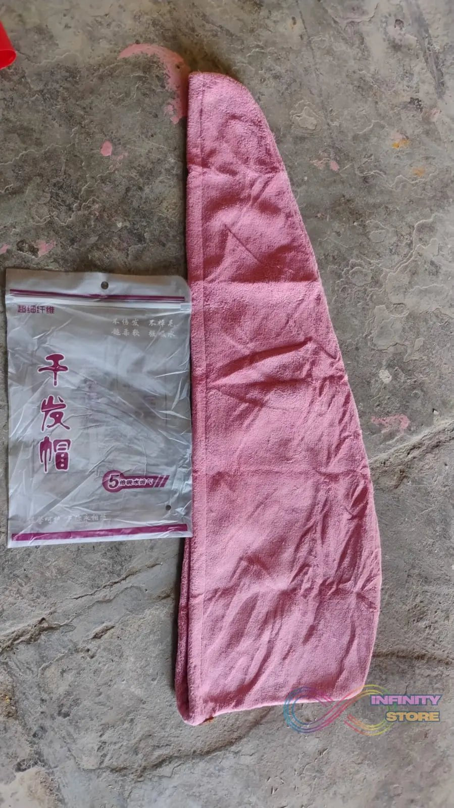 Microfiber Hair Wrap Towel Cap (1 Pc / 63x23 Cm / Mix Color) - infinityexculsivestore.com