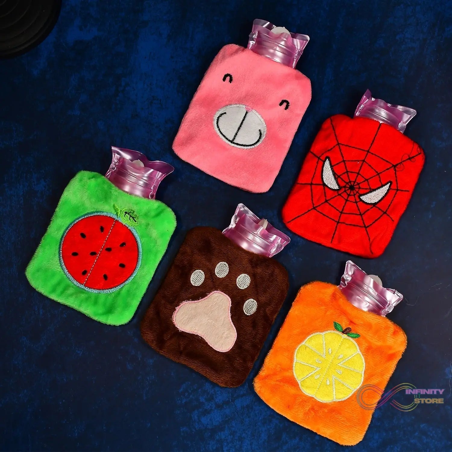 Mini 1pc Mix design hot water bag for pain relief. - infinityexculsivestore.com