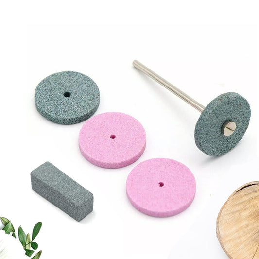 Mini Abrasive Wheel, Quickly Change Stone Mounted Grinding Wheel (6 Pcs Set) - infinityexculsivestore.com