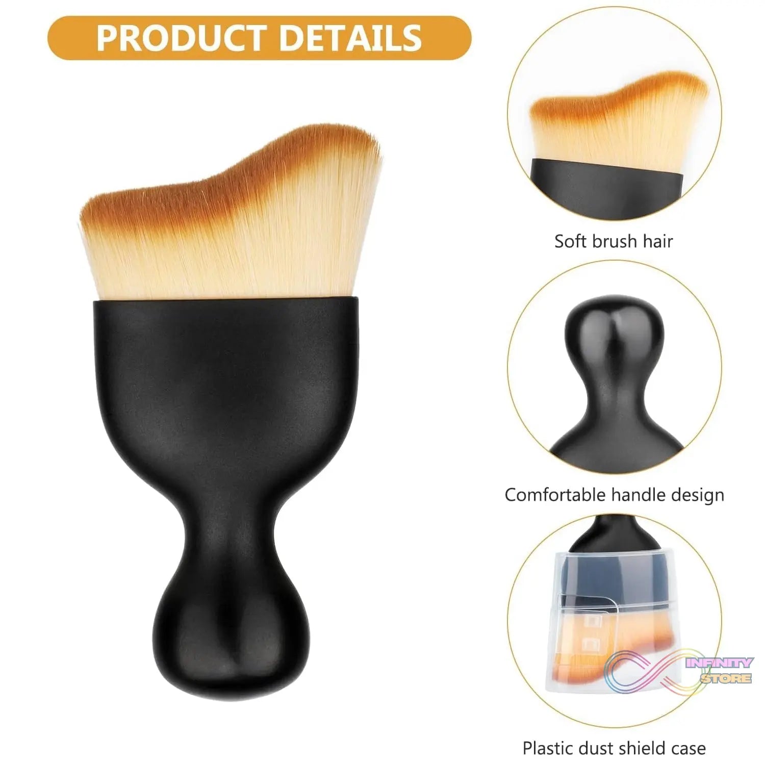 Mini Car Interior Cleaning Soft Brush - Car Cleaning Brushes Duster (1 Pc) - infinityexculsivestore.com