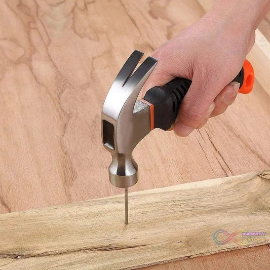 Mini Claw Hammers Short Handle Plastic Grip (300 gram) - infinityexculsivestore.com