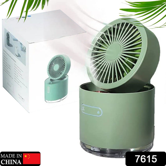 Mini Desktop Cooling Fan with Humidifier Spray - infinityexculsivestore.com
