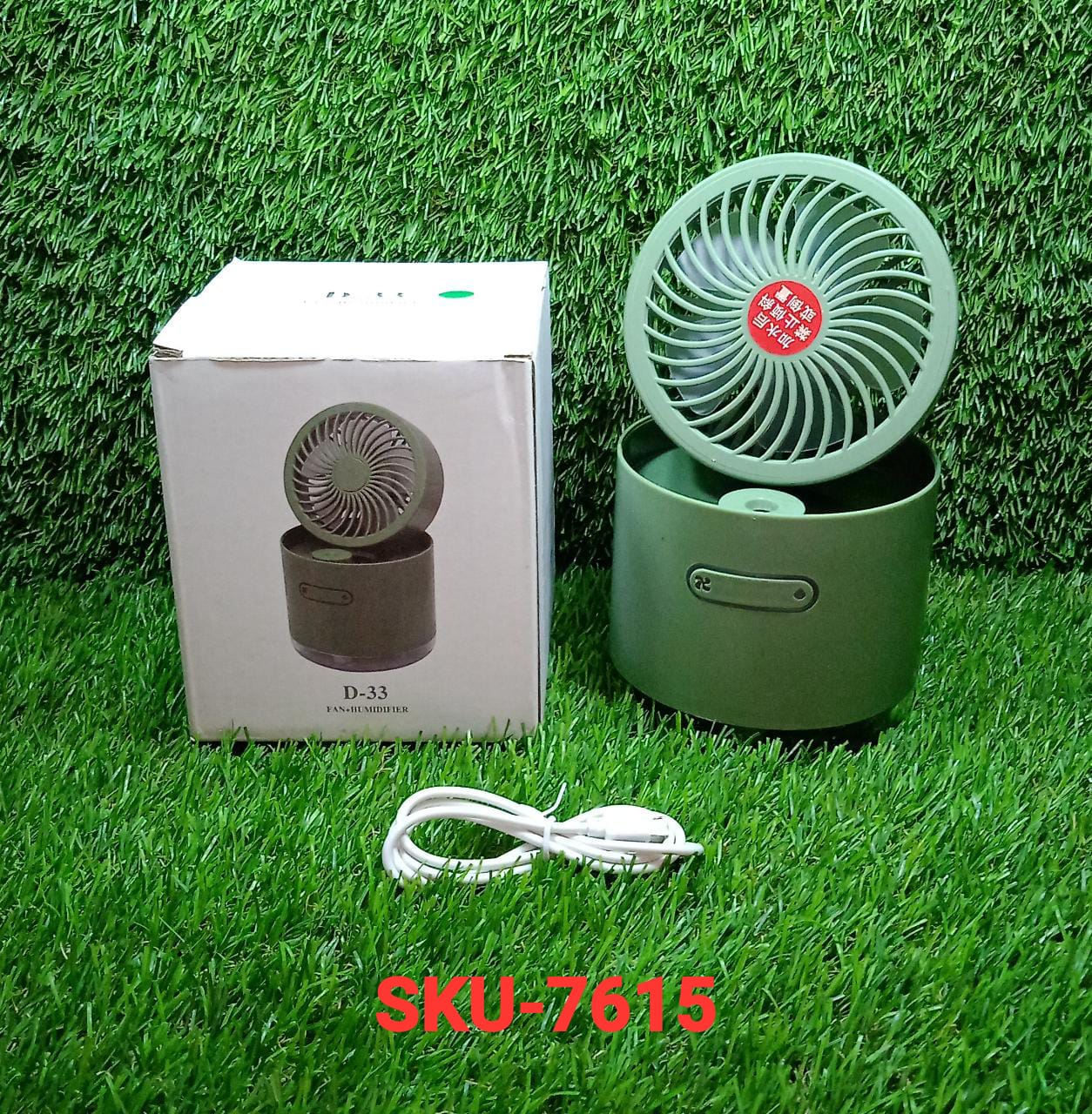 Mini Desktop Cooling Fan with Humidifier Spray - infinityexculsivestore.com