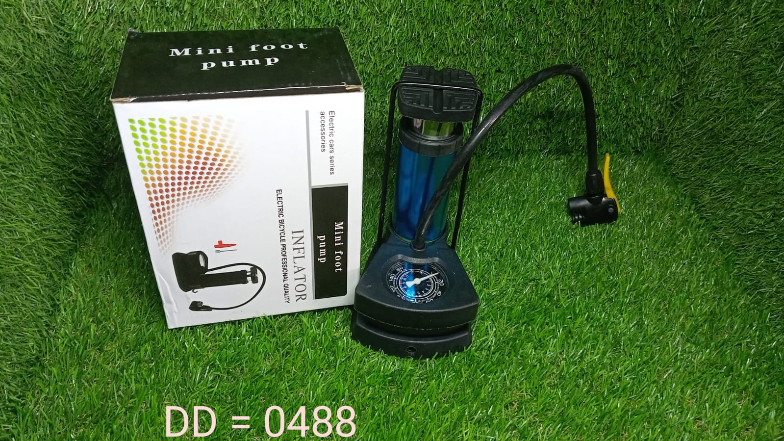 Mini Foot Pump Inflator For Bike and car - infinityexculsivestore.com