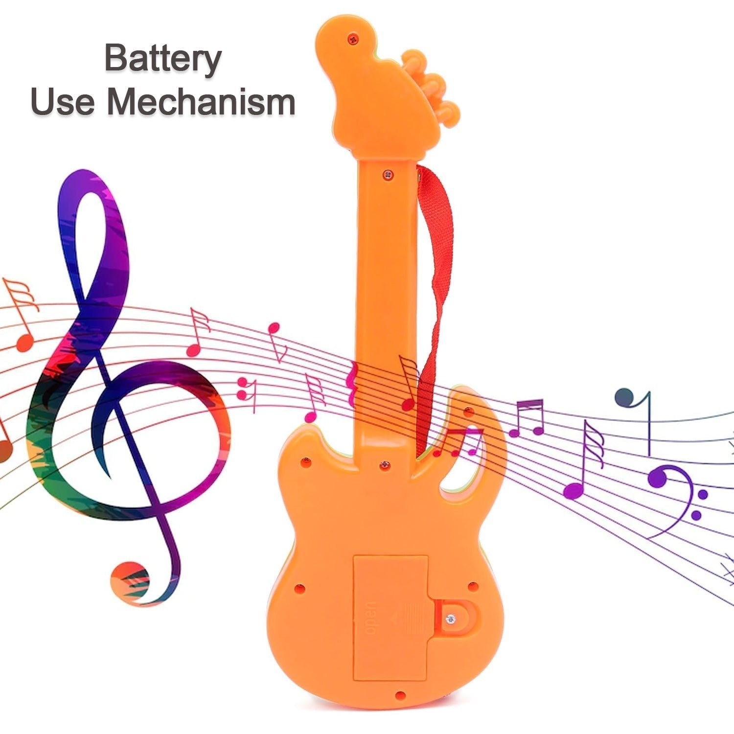Mini Guitar Colorful with Delightful Music - infinityexculsivestore.com