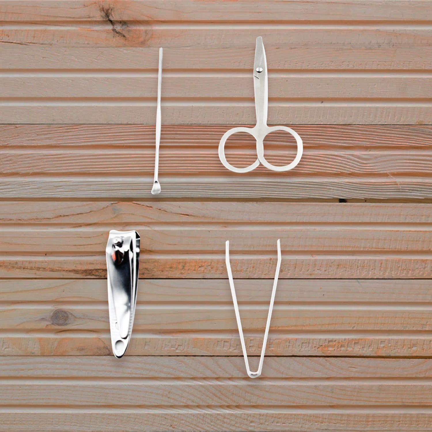Mini Nail Clipper Set Beauty Nail Tool Set Multifunctional Beauty Set With Plastic Storage Case, (4 Pc Set) - infinityexculsivestore.com