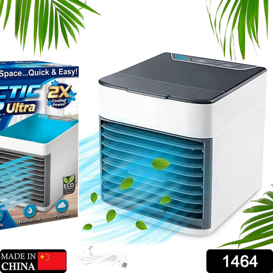 Mini Portable Air Cooler with LED Light & Water Fill - infinityexculsivestore.com