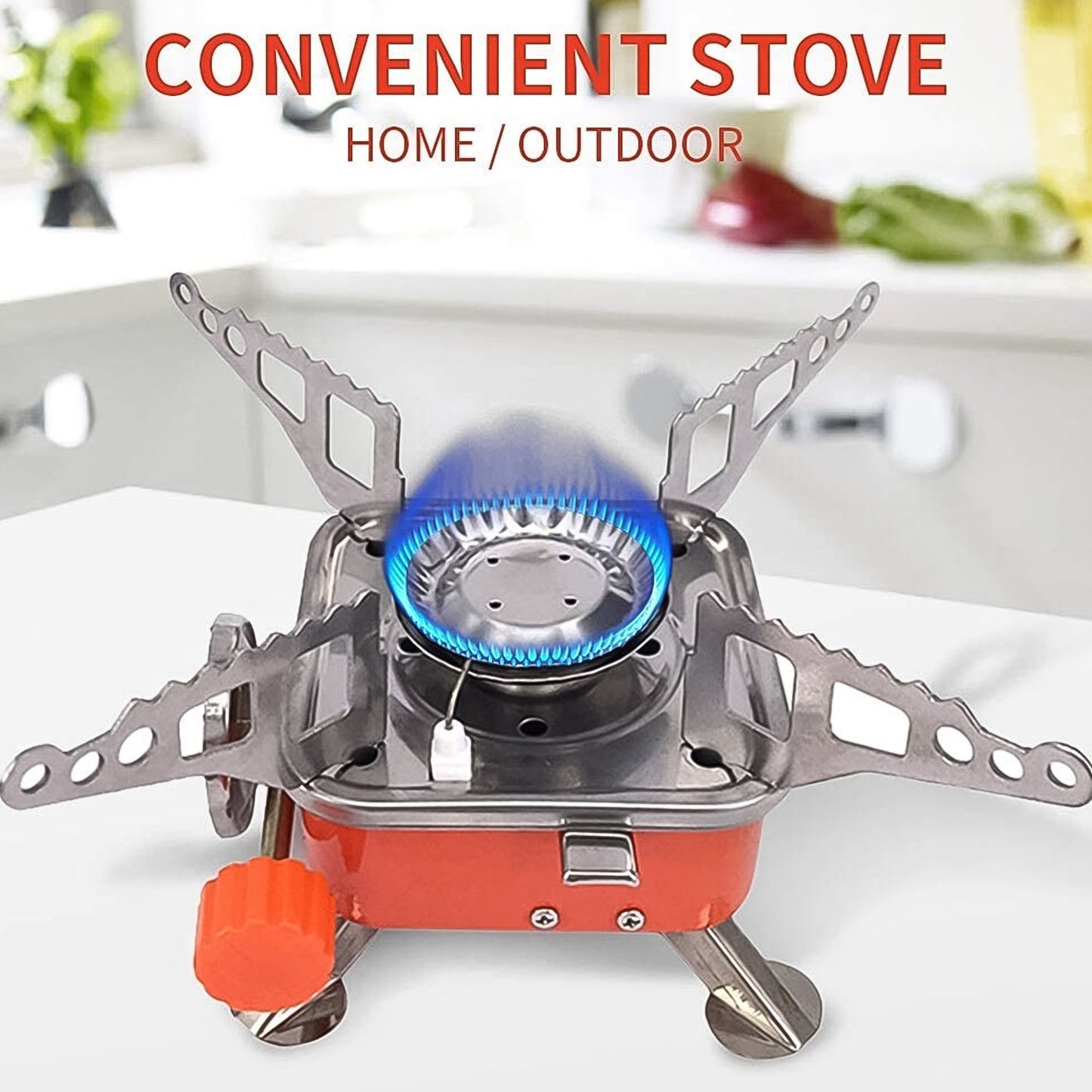 Mini Square Camping Stove, 2800W (1 Pc) - infinityexculsivestore.com