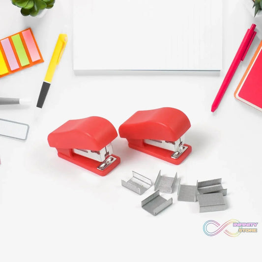 Mini Stapler with Staples / Pin Set (2 Pc) - infinityexculsivestore.com
