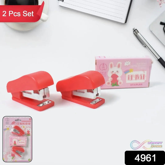 Mini Stapler with Staples / Pin Set (2 Pc) - infinityexculsivestore.com
