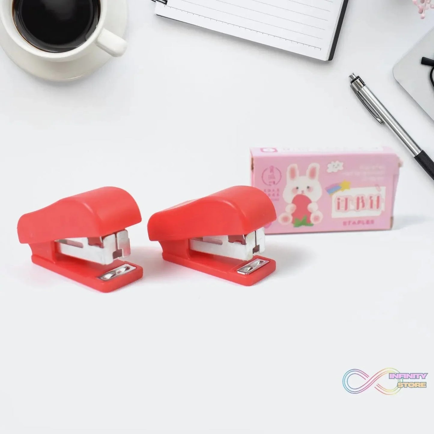Mini Stapler with Staples / Pin Set (2 Pc) - infinityexculsivestore.com