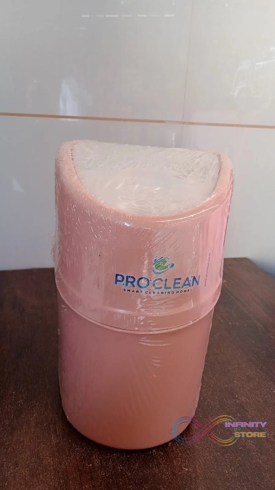 Mini Trash Can, Dustbin Plastic Garbage Can with Lid (1 Pc) - infinityexculsivestore.com