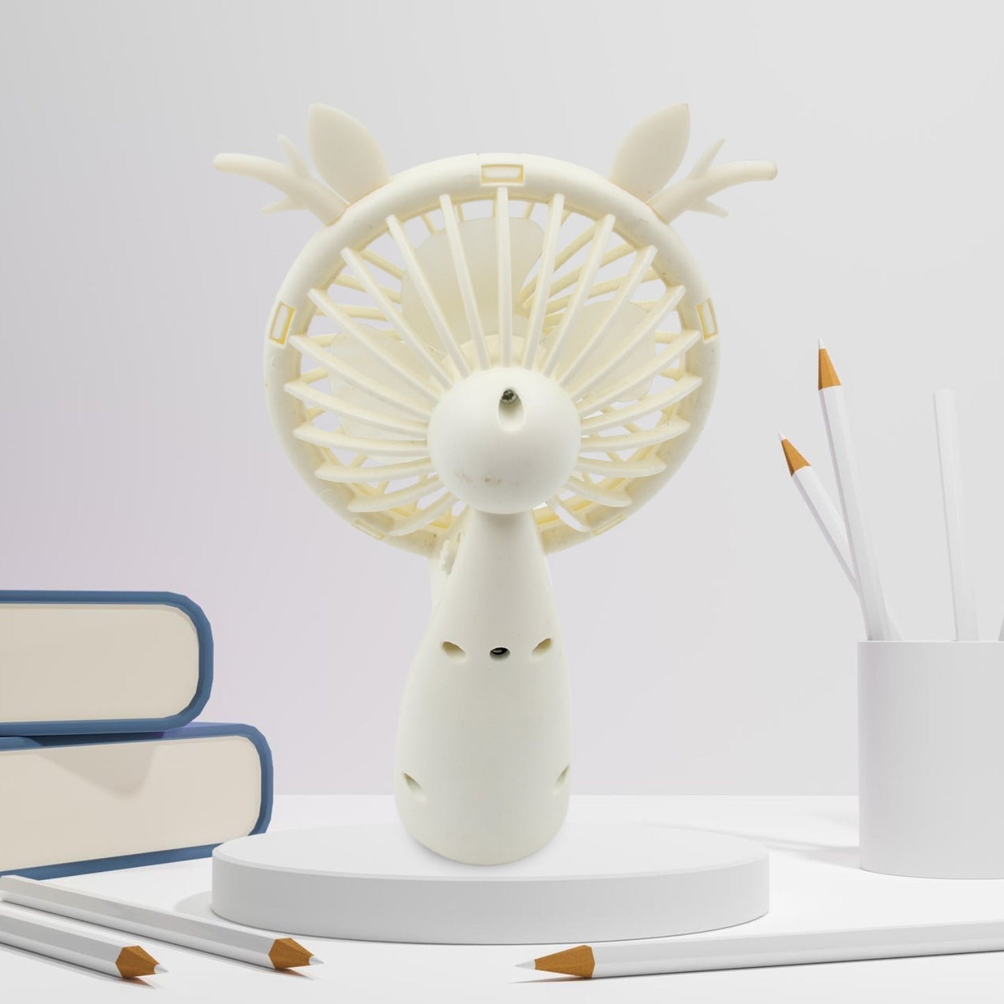 Mini USB Handheld Fan, Portable Rechargeable Mini Fan for Home, Office, Travel and Outdoor Use (1 Pc) - infinityexculsivestore.com