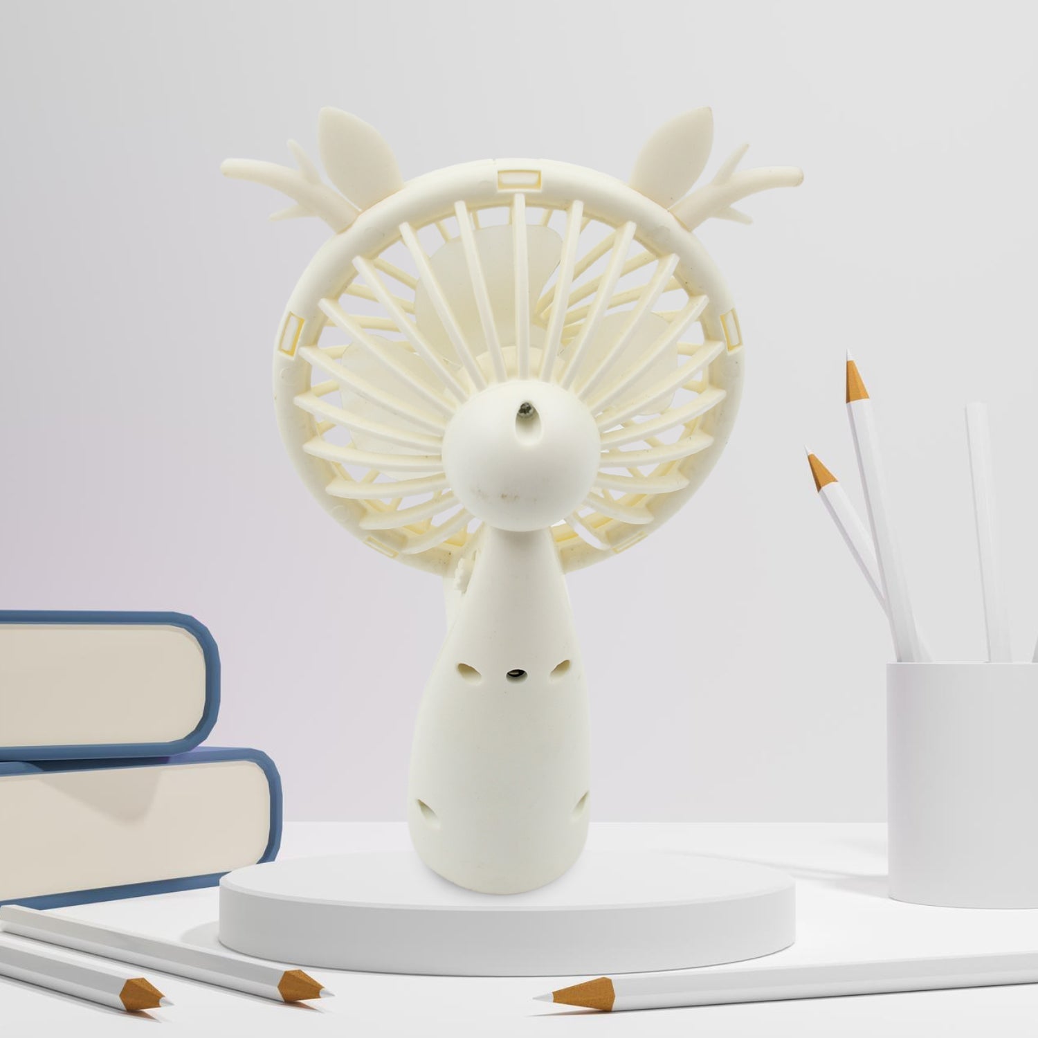 Mini USB Handheld Fan, Portable Rechargeable Mini Fan for Home, Office, Travel and Outdoor Use (1 Pc) - infinityexculsivestore.com
