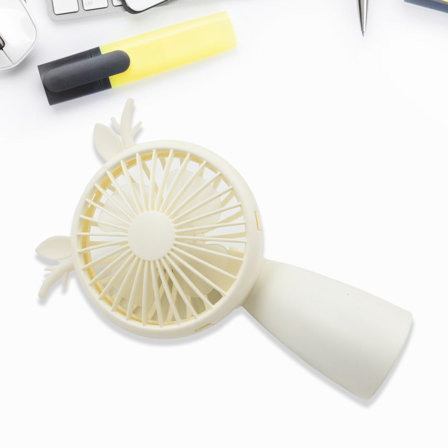 Mini USB Handheld Fan, Portable Rechargeable Mini Fan for Home, Office, Travel and Outdoor Use (1 Pc) - infinityexculsivestore.com