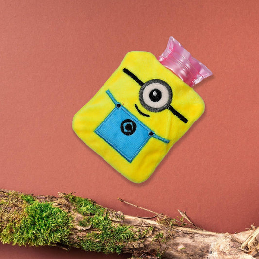 Minions small Hot Water Bag with Cover for Pain Relief, Neck, Shoulder Pain and Hand, Feet Warmer, Menstrual Cramps. - infinityexculsivestore.com