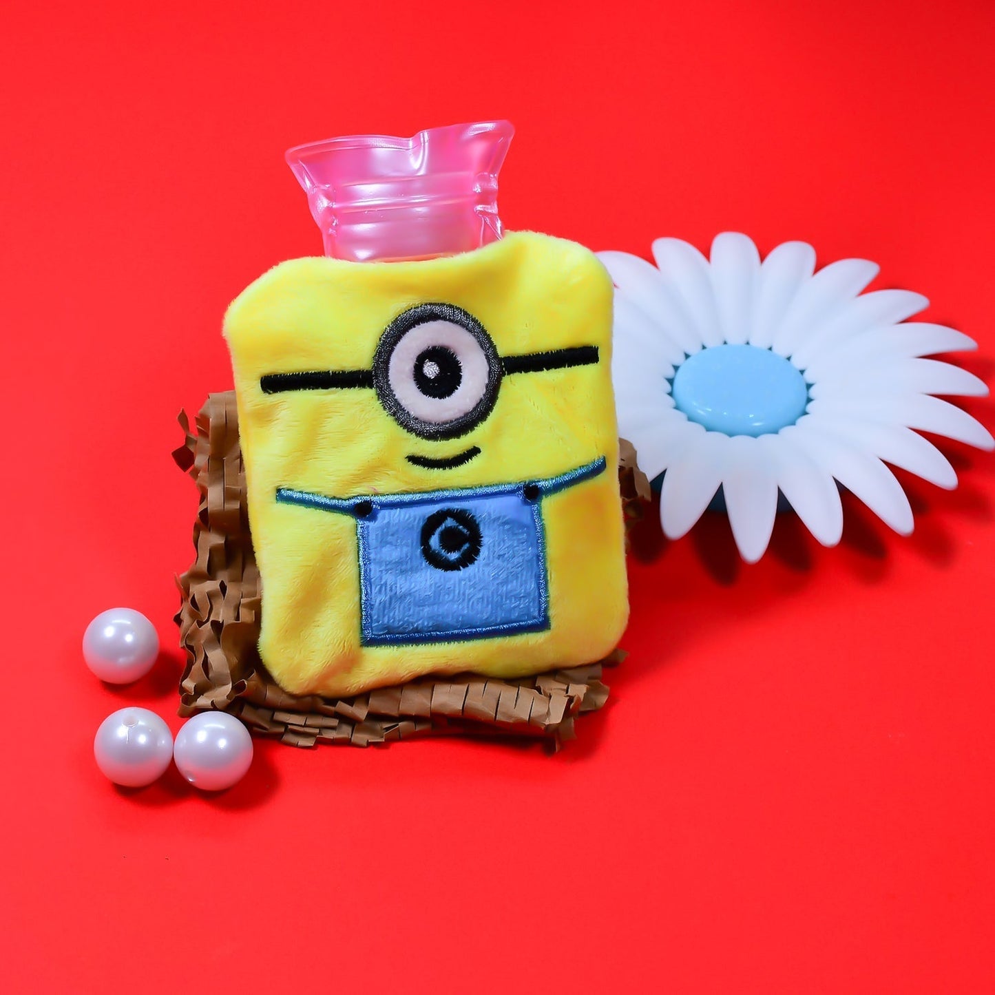 Minions small Hot Water Bag with Cover for Pain Relief, Neck, Shoulder Pain and Hand, Feet Warmer, Menstrual Cramps. - infinityexculsivestore.com