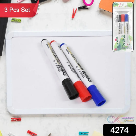 Mix Color Marker Pen used in all kinds of school, college (3 Pcs Set) - infinityexculsivestore.com