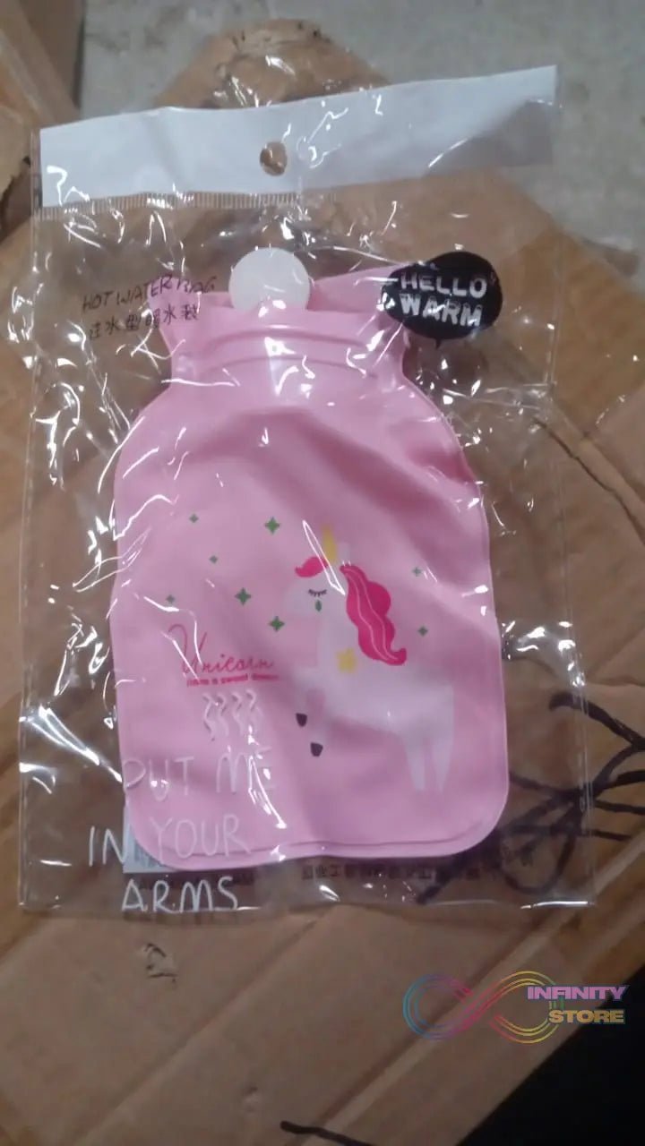 Mix Design Printed Small Hot Water Bag For Pain Relief, Neck, Shoulder Pain and Hand, Feet Warmer, Menstrual Cramps, Hot and Cold Therapy Leak Proof (1 Pc) - infinityexculsivestore.com
