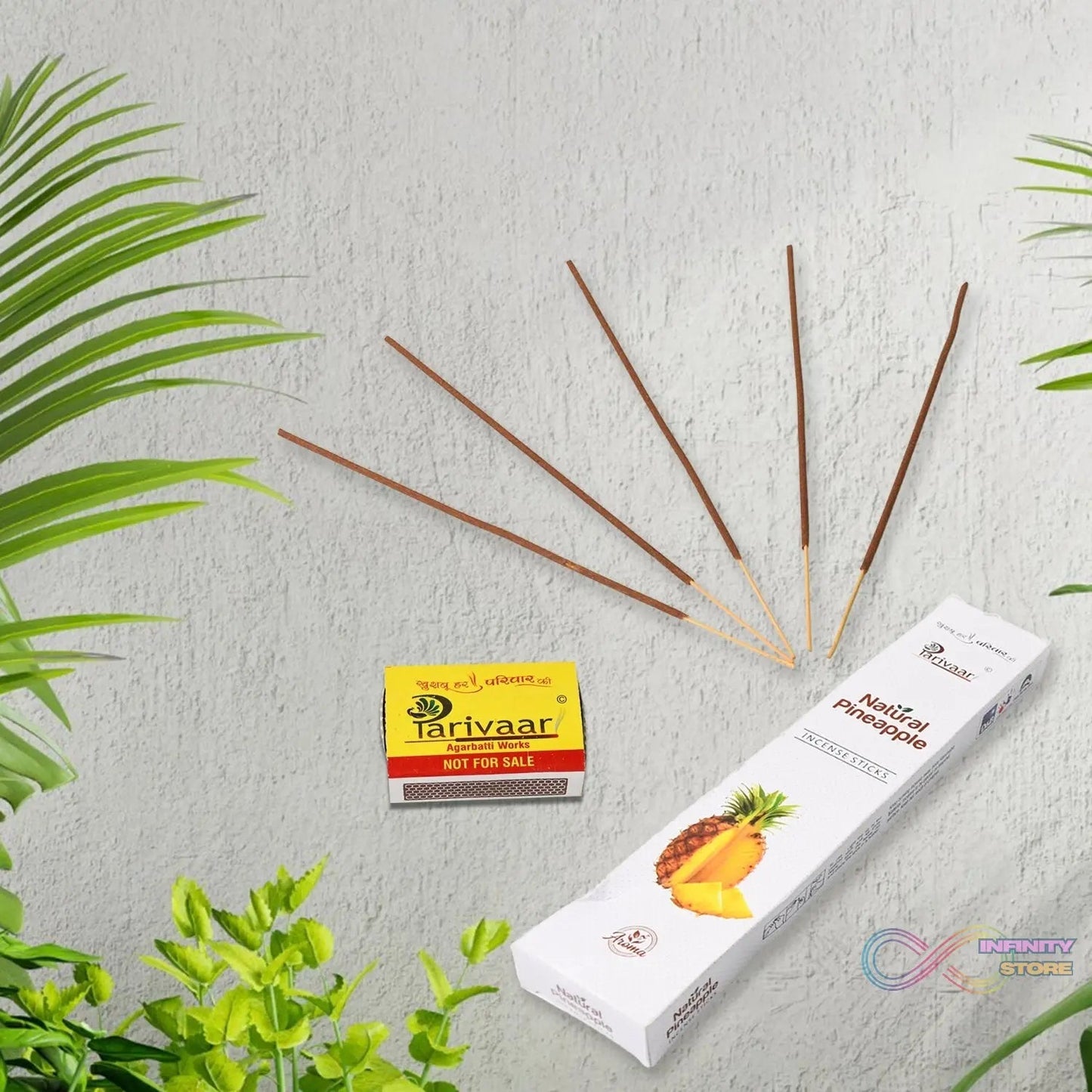 Mix Flavour Incense Sticks / Agarbatti (90 GM With Machis / Mix 1 Packet) - infinityexculsivestore.com