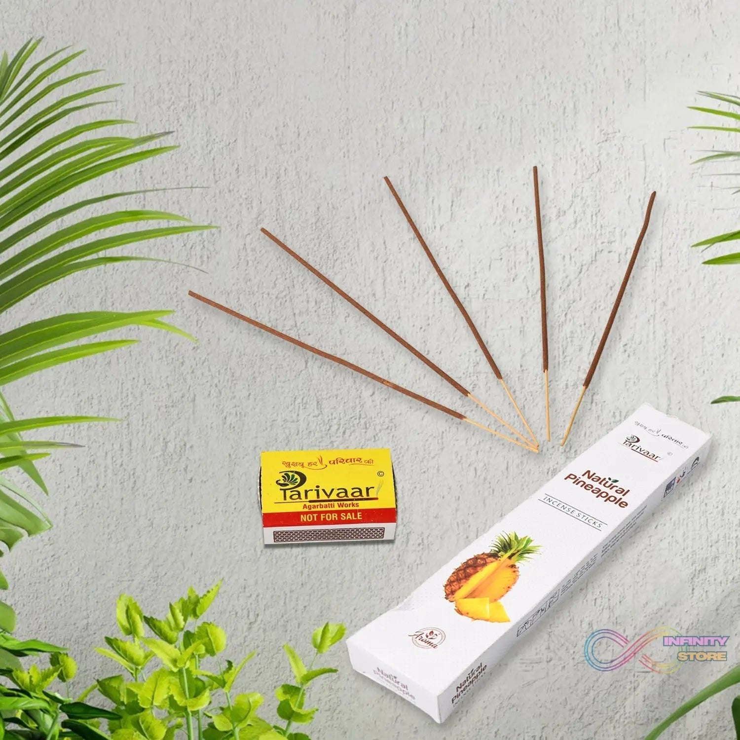 Mix Flavour Incense Sticks / Agarbatti (90 GM With Machis / Mix 1 Packet) - infinityexculsivestore.com