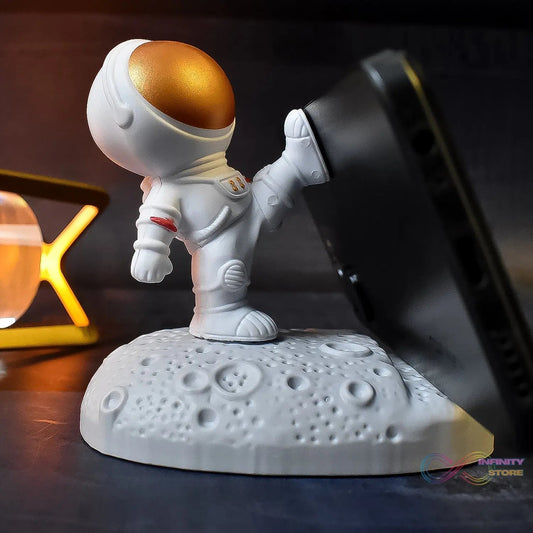 Mobile Holder Astronaut Phone Stand Planet Creative Fun 3D Design (1 Pc / Mix Design) - infinityexculsivestore.com