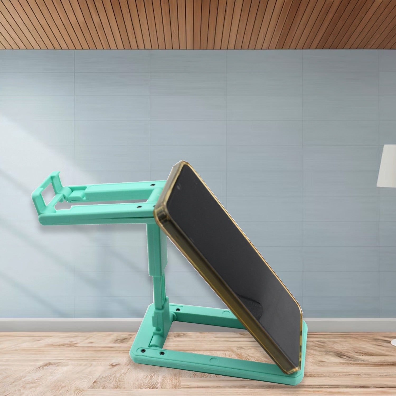 Mobile Phone Stand Mobile Phone Holder Table Adjustable Angle Height Foldable Non - Slip Sturdy Mobile Phone Holder Desktop Phone Holder for All Smartphones - infinityexculsivestore.com