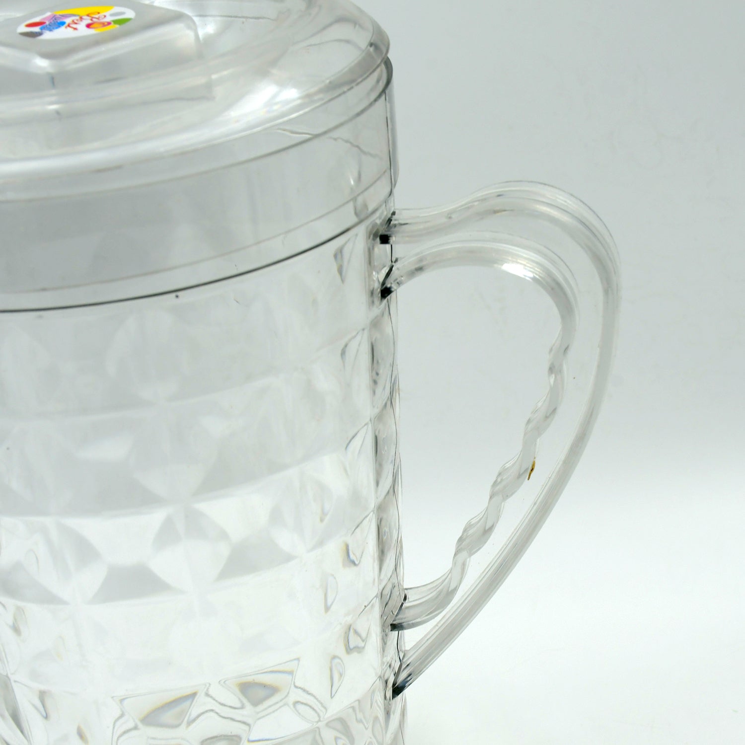 Mocktail Pet Jug Plastic Jug With lid, Drinking Beverage Jag, Transparent Tableware Reusable BPA Free, Plastic Water jug for Home use, Perfect for Home, Restaurants - infinityexculsivestore.com