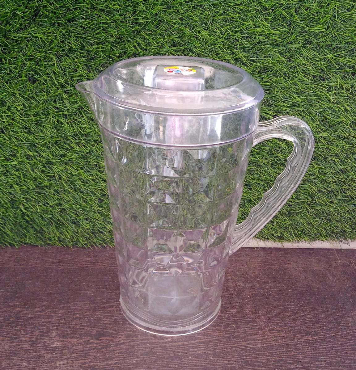 Mocktail Pet Jug Plastic Jug With lid, Drinking Beverage Jag, Transparent Tableware Reusable BPA Free, Plastic Water jug for Home use, Perfect for Home, Restaurants - infinityexculsivestore.com