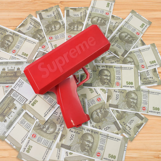 Money Gun Shooter Cash Spray for Party,Wedding, Birthday - infinityexculsivestore.com