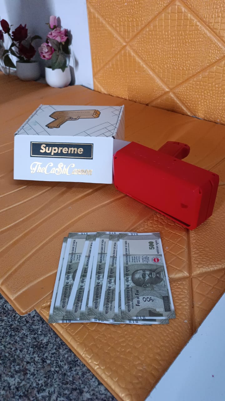 Money Gun Shooter Cash Spray for Party,Wedding, Birthday - infinityexculsivestore.com