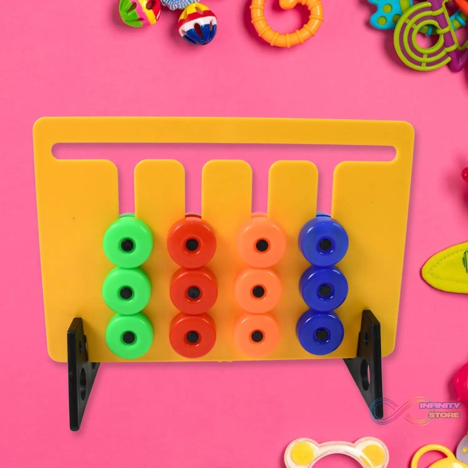 Montessori Slide Puzzles Toys for Kids (36 Challenges / 1 Set) - infinityexculsivestore.com