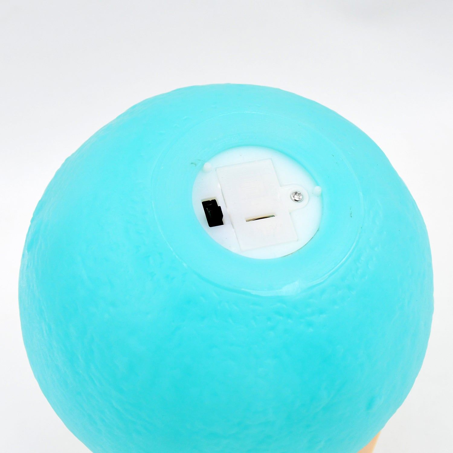 Moon Night Lamp Blue Color with Plastic Stand (15 x12 Cm / 1 Pc) - infinityexculsivestore.com