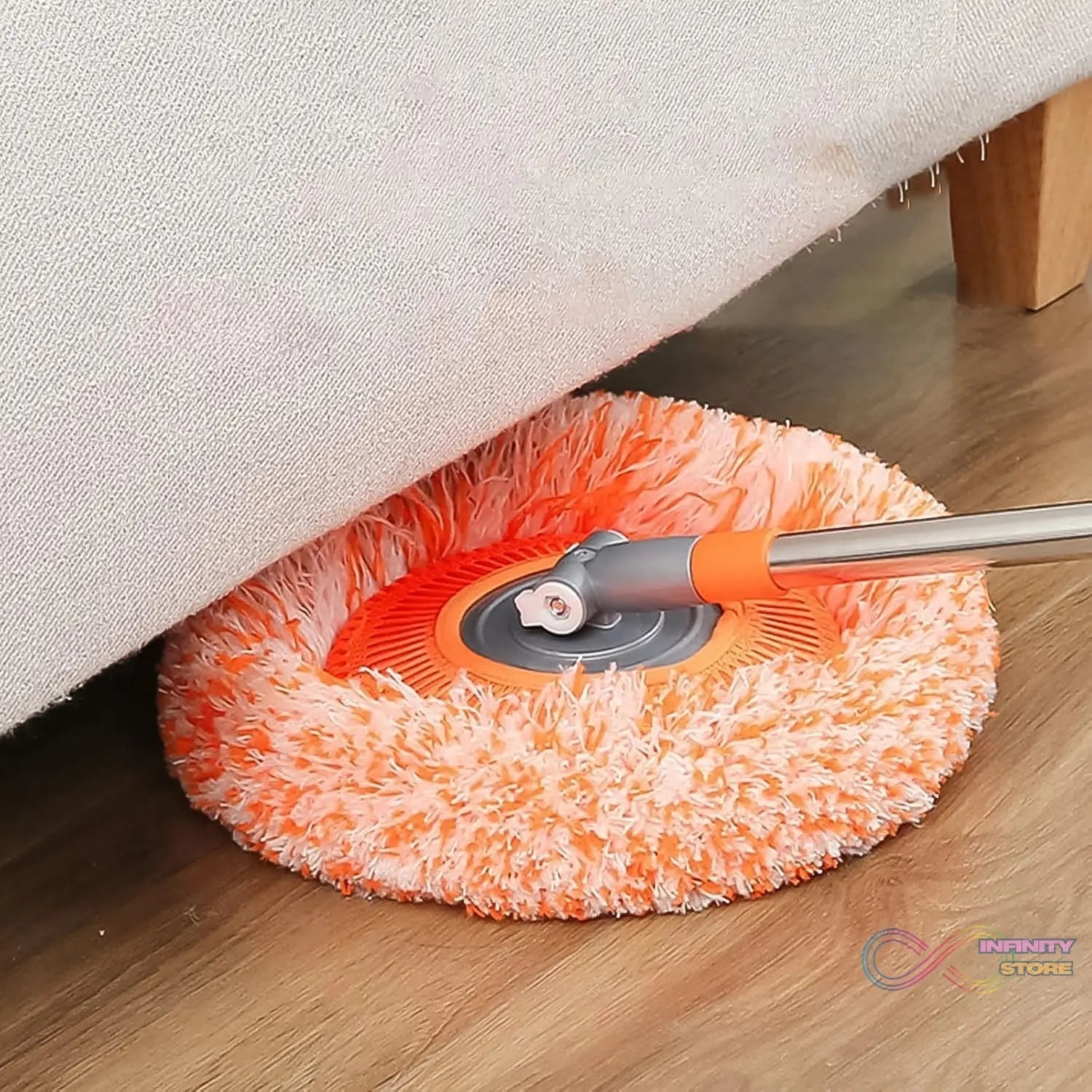 Mop Cleaning Mop Rotatable Spin Mop (110 CM / 1 Pc) - infinityexculsivestore.com