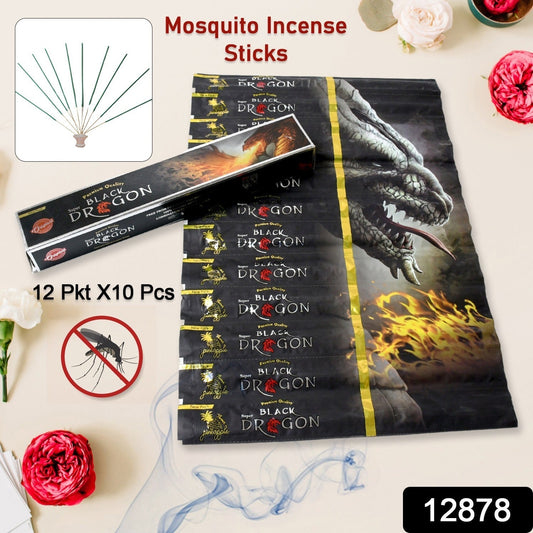 Mosquito Agarbatti Stick Herbal Mosquito Agarbatti 1 Box ( 12 Packet / 120 Sticks ) ( Incense Stick ) - infinityexculsivestore.com