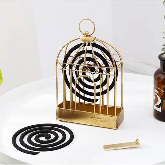 Mosquito Coil Holder, Vintage Style Durable Household Mosquito coil Stand for Office Home - infinityexculsivestore.com