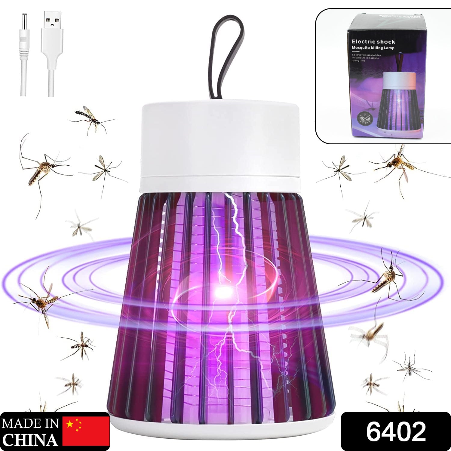 Mosquito Killer Machine Mosquito Killer USB Powered Bug Zapper Mosquito Lamp For Home Electric LED Lamp Mosquito Killer Indoor / Outdoor Mosquito Trap Machine - infinityexculsivestore.com
