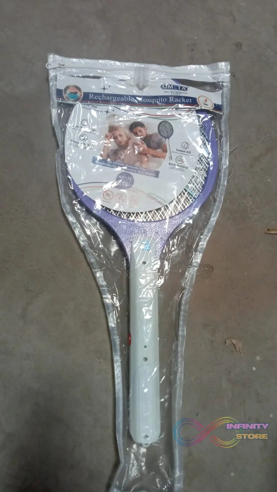 Mosquito Killer Racket Rechargeable Handheld Electric Fly Swatter Mosquito Killer Racket Bat, Electric Insect Killer (Quality Assured) - infinityexculsivestore.com