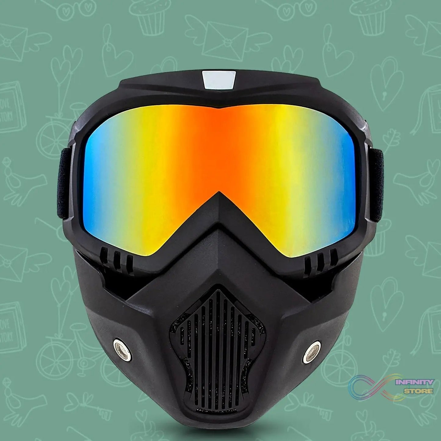 Motorcycle Goggles Off - Road Helmet Goggles Windproof Glasses Goggles Mask (1 Pc) - infinityexculsivestore.com
