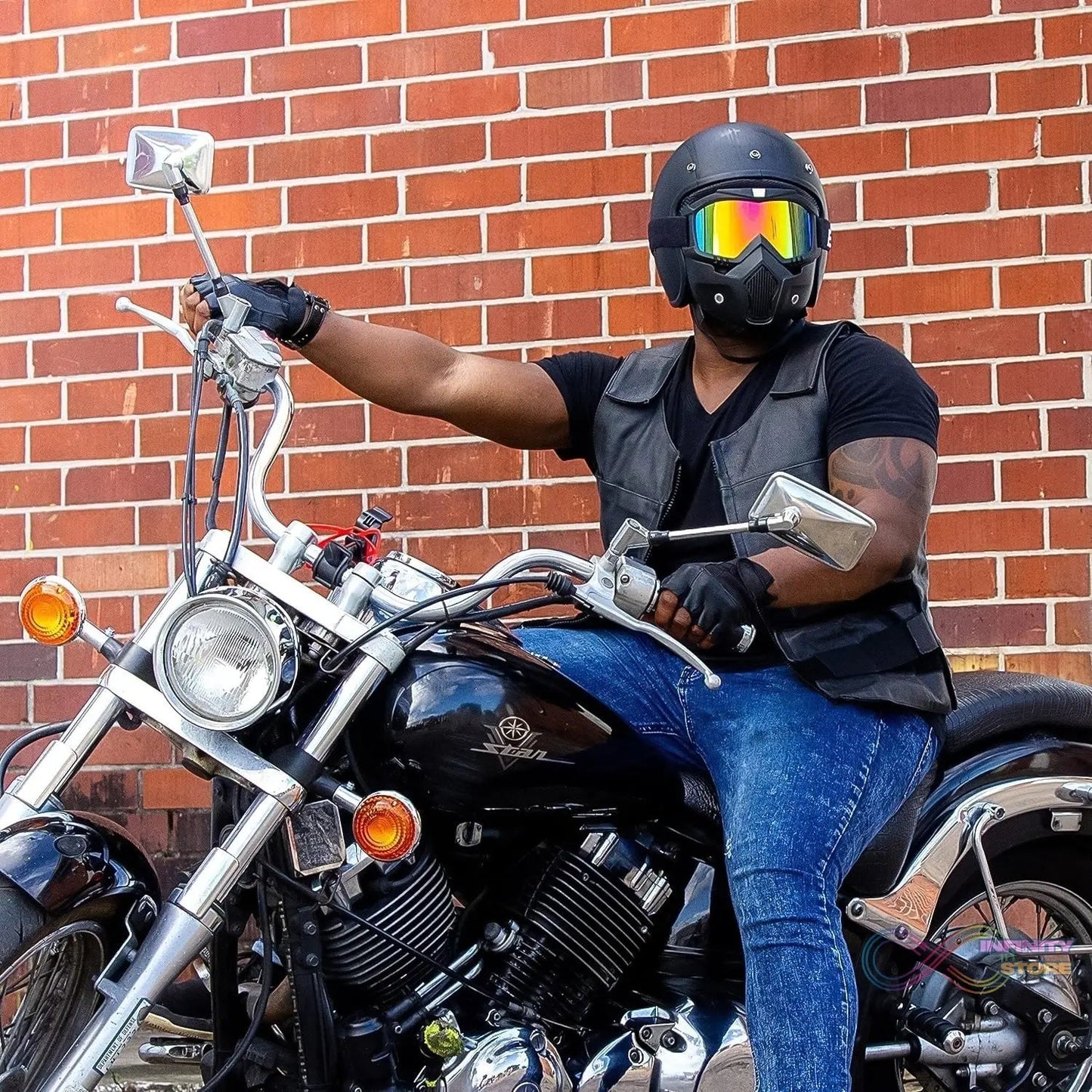 Motorcycle Goggles Off - Road Helmet Goggles Windproof Glasses Goggles Mask (1 Pc) - infinityexculsivestore.com