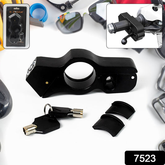 Motorcycle Grip Lock Universal Motorcycle Handlebar Throttle Grip Security Lock - infinityexculsivestore.com